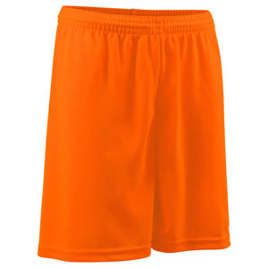 KIPSTA Futbalové šortky F100 pre dospelých oranžové ČERVENÁ S