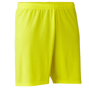 KIPSTA Futbalové šortky pre dospelých F100 žlté ŽLTÁ L