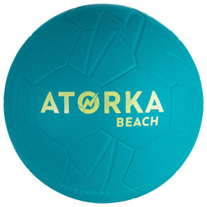 ATORKA Lopta na plážovú hádzanú HB500B veľkosť 3 modrá 3
