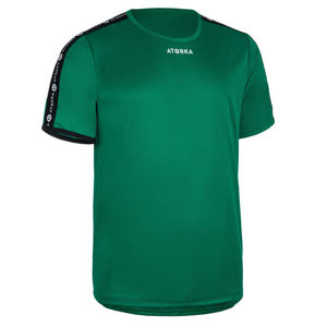 ATORKA Pánske tričko s krátkym rukávom H100C na hádzanú zelené ZELENÁ S