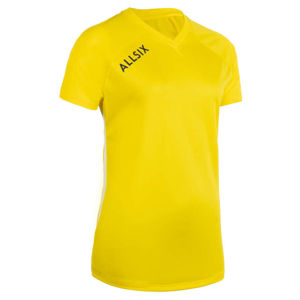 ALLSIX Dámsky volejbalový dres V100 žltý ŽLTÁ XL