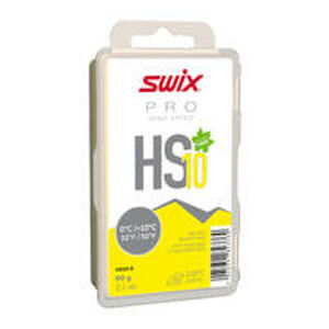 SWIX Vosk HS10 Yellow na voskovanie za tepla 0 °C/+10 °C hmotnosť 60 g 60 G