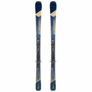 WEDZE Pánske zjazdové lyže Cross 950+ s viazaním modré MODRÁ 177cm