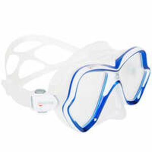 Potápačská maska x-vision na prístrojové potápanie modrá