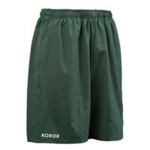 KOROK Pánske šortky na pozemný hokej FH500 zelené ZELENÁ XL