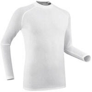 WEDZE Pánske lyžiarske spodné tričko 100 vysoko funkčné biele BIELA 3XL
