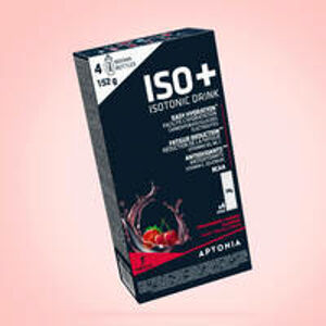 APTONIA Izotonický nápoj v prášku ISO+ jahodovo-višňový 4 x 38 g