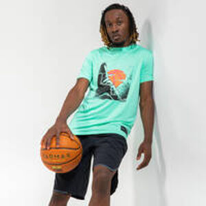 TARMAK Pánske tričko/dres na basketbal TS500 Fast zelené ZELENÁ XL