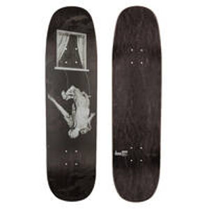 OXELO Skateboardová doska z javora veľkosť 8,375" DK500 Shapee ČIERNA