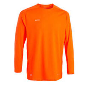 KIPSTA Futbalový dres s dlhým rukávom VIRALTO CLUB oranžový ORANŽOVÁ 2XL.