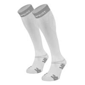 BV SPORT Kompresné ponožky Recovery EVO BV SPORT biele M