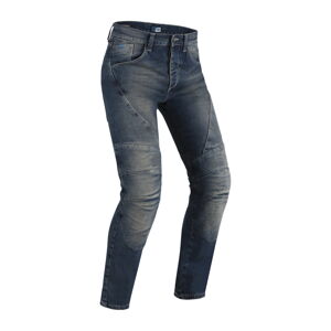 Pánske moto jeansy PMJ Dallas CE modrá - 42