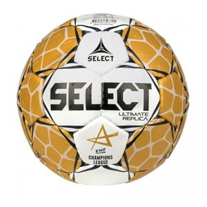 Hádzanárska lopta SELECT HB Ultimate replica EHF Champions League 2 - bielo-zlatá