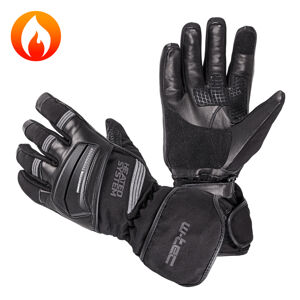 Vyhrievané rukavice W-TEC HEATston šedá - XS