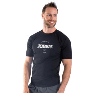Pánske tričko pre vodné športy Jobe Rashguard s krátkym rukávom Black - L
