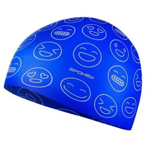 Plavecká čiapka SPOKEY Emoji Junior - modrá