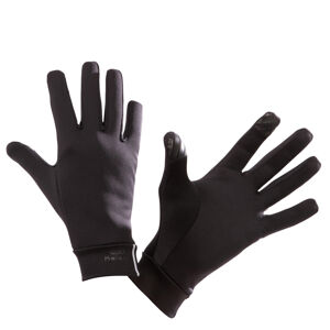 Bežecké dotykové rukavice čierne