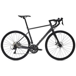 Cestný bicykel rc500 sora/prowheel kotúčové brzdy čierny