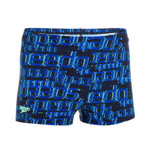 Chlapčenské boxerkové plavky s potlačou modré