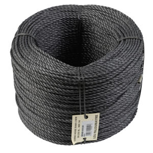 Čierne lano 4 mm x 200 m
