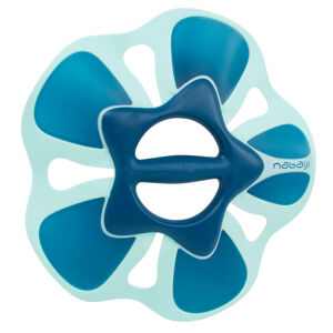 Činky do vody pullpush flower l na aquagymnastiku a aquafitness modré