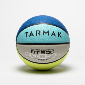 Detská basketbalová lopta bt500 veľkosť 5 oranžová vynikajúci kontakt