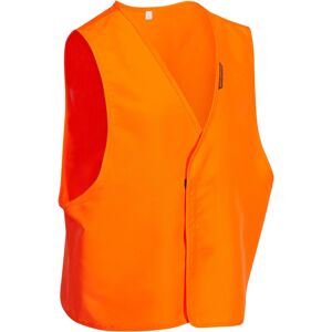 Detská poľovnícka vesta fluorescenčná oranžová