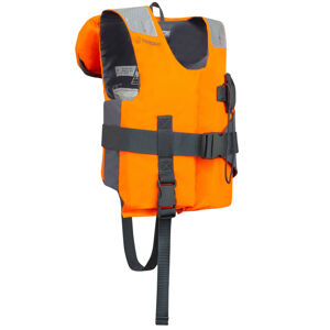 Detská záchranná penová vesta lj 100n easy oranžovo-sivá