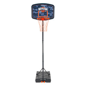 Detský basketbalový kôš na nastaviteľnom stojane b200 easy 160-220 cm modro-oranžová