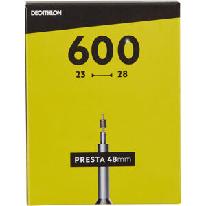 Duša 600 × 23/28 s ventilom presta 48 mm