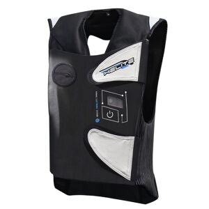Závodná airbagová vesta Helite e-GP Air čierno-biela - M