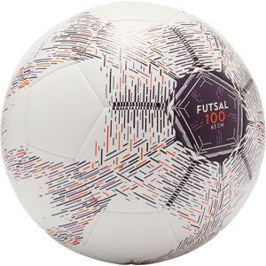 Futsalová lopta 100 hybride 63 cm biela