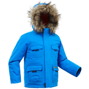 Detská zimná nepremokavá bunda-parka na turistiku sh500 ultra-warm 2 - 6 rokov