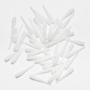 Hroty na plastové šípky (soft tip) biele 50 ks