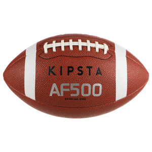 Lopta na americký futbal af500 oficiálna veľkosť hnedá