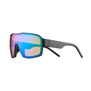 Lyžiarske a snowboardové okuliare f2 100 do pekného počasia čierno-zelené