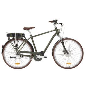 Mestský elektrický bicykel elops 920 e so zvýšeným rámom