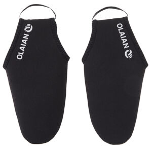 Neoprénové ponožky 1,5 mm do plutiev na bodyboard nízke