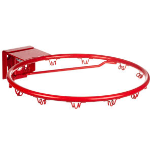 Basketbalová obruč oficiálneho priemeru r900 červená