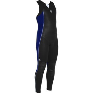 Pánske neoprénové nohavice scd 100 5,5 mm na potápanie s prístrojom čierno-modré