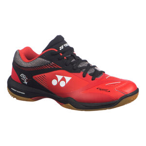 Pánska obuv pc-65 x2 na bedminton/squash a indoorové športy červeno-čierna