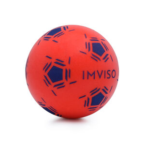 Penová futsalová mini lopta 300 červeno-modrá