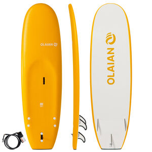 Penový surf 100 6'8" dodáva sa s leashom a 3 plutvičkami