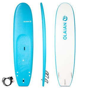 Penový surf 100 8'2" dodáva sa s 1 leashom a 3 plutvičkami