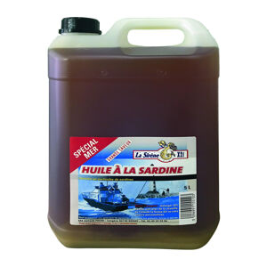 Sardinkový olej 5 l na lov v mori