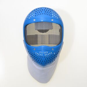 Šermiarska maska pre deti modrá