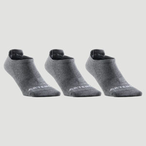 Športové ponožky rs 160 nízke čierne 3 páry