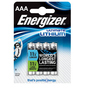 Súprava 4 batérií energizer aaa-lr3 lithium