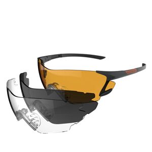 Súprava ochranných okuliarov na ball trap 3 vymeniteľné sklá