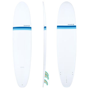 Surfovacia doska 500 8'2" dodávaná s 3 plutvičkami
